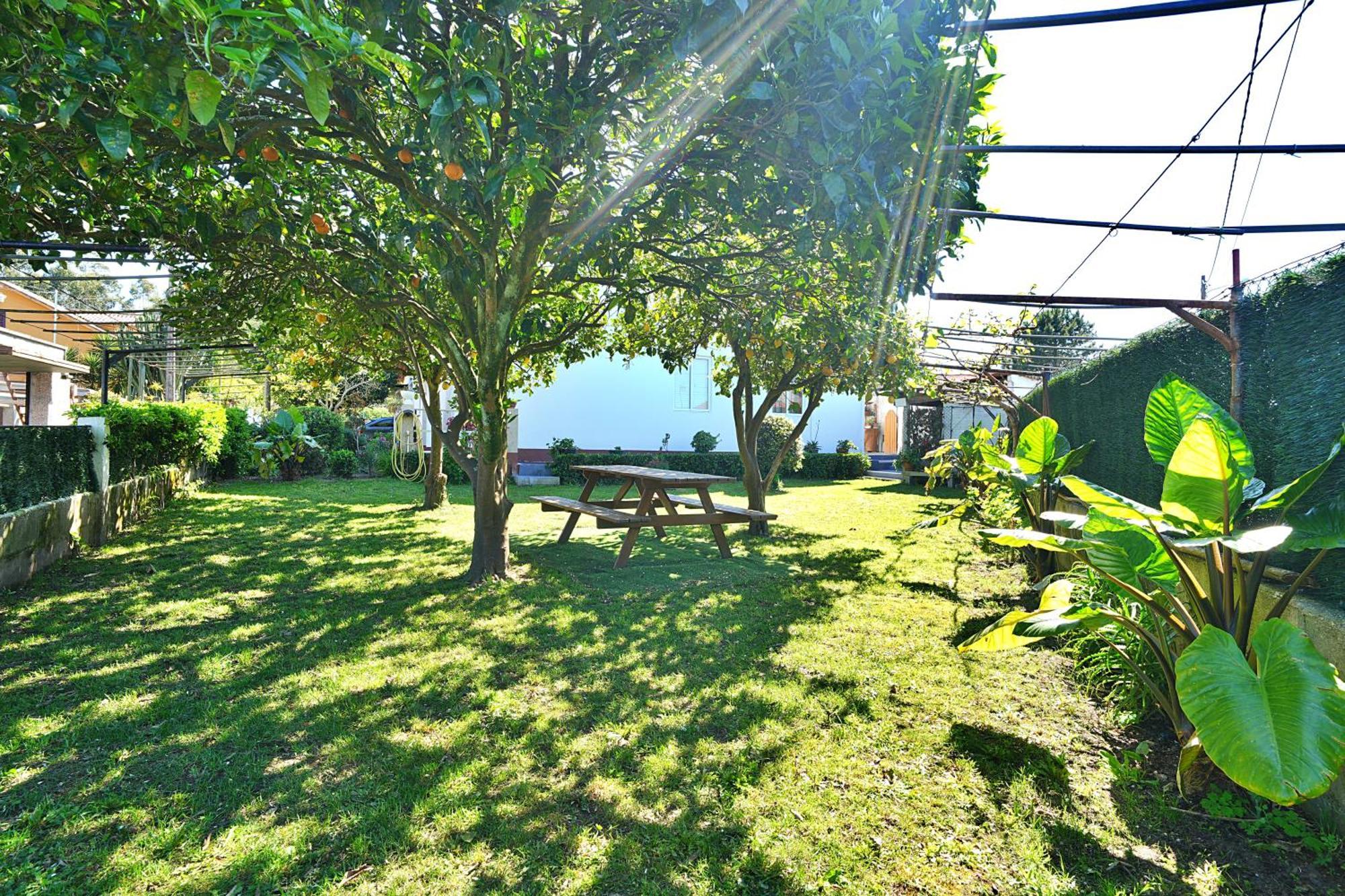 Casa Con Jardin En Vilanova De Arousa Pontevedra Exterior photo